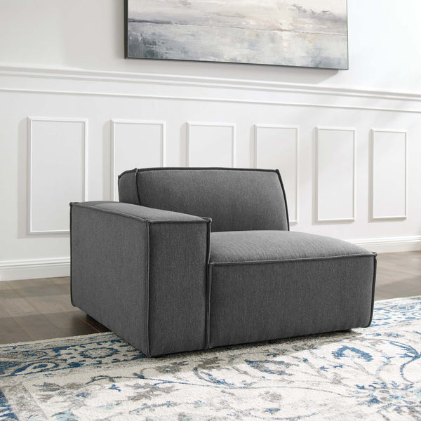 Restore Left-Arm Sectional Sofa Chair - Charcoal