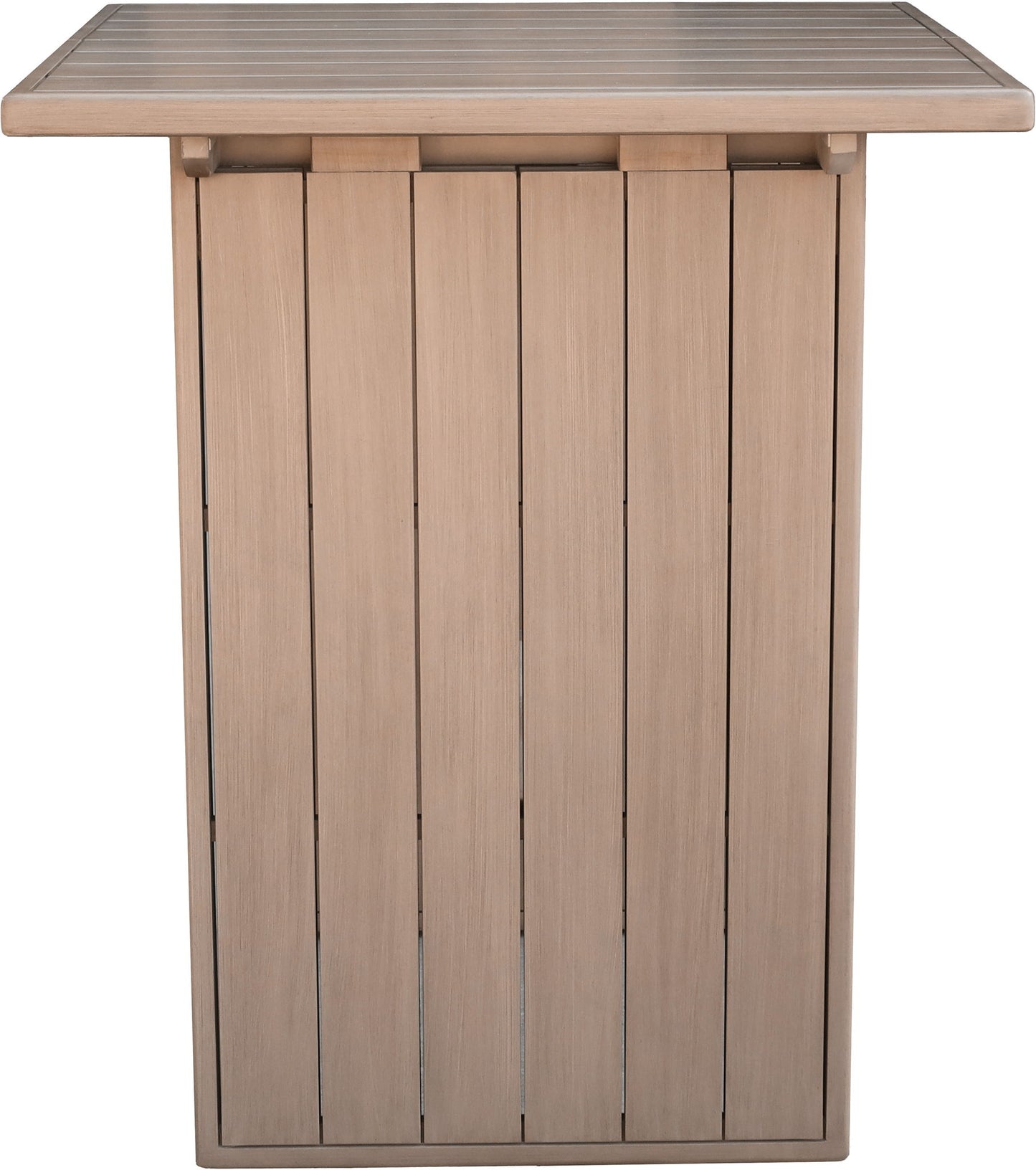Solace - Acacia Wood Outdoor Patio Bar Table - Natural
