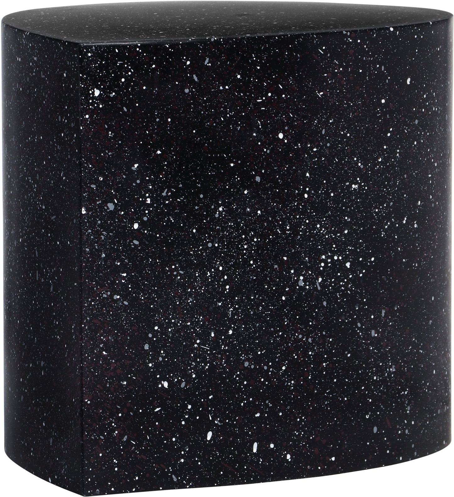 Petal - Iron Coffee Table - Black Terazzo