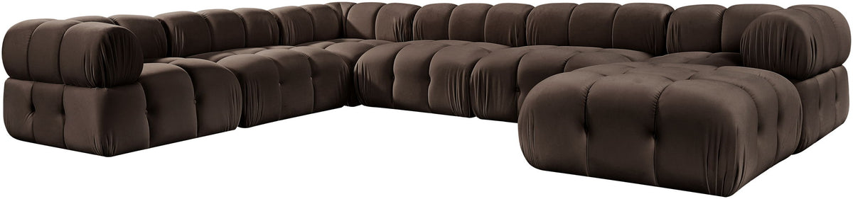 Orin - 7 Piece Modular Sectional (3 Modular Chairs, 3 Corner Chairs & Ottoman)