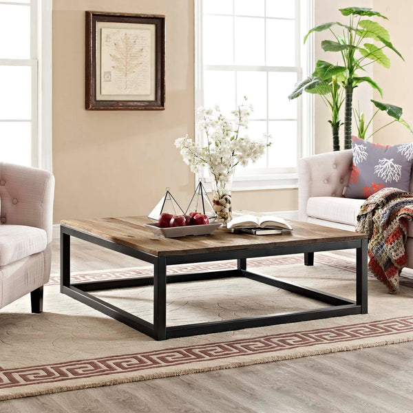 Attune Large Coffee Table - Brown