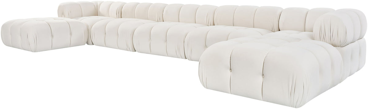 Orin - 7 Piece Modular Sectional (3 Modular Chairs, 2 Corner Chairs & 2 Ottomans)