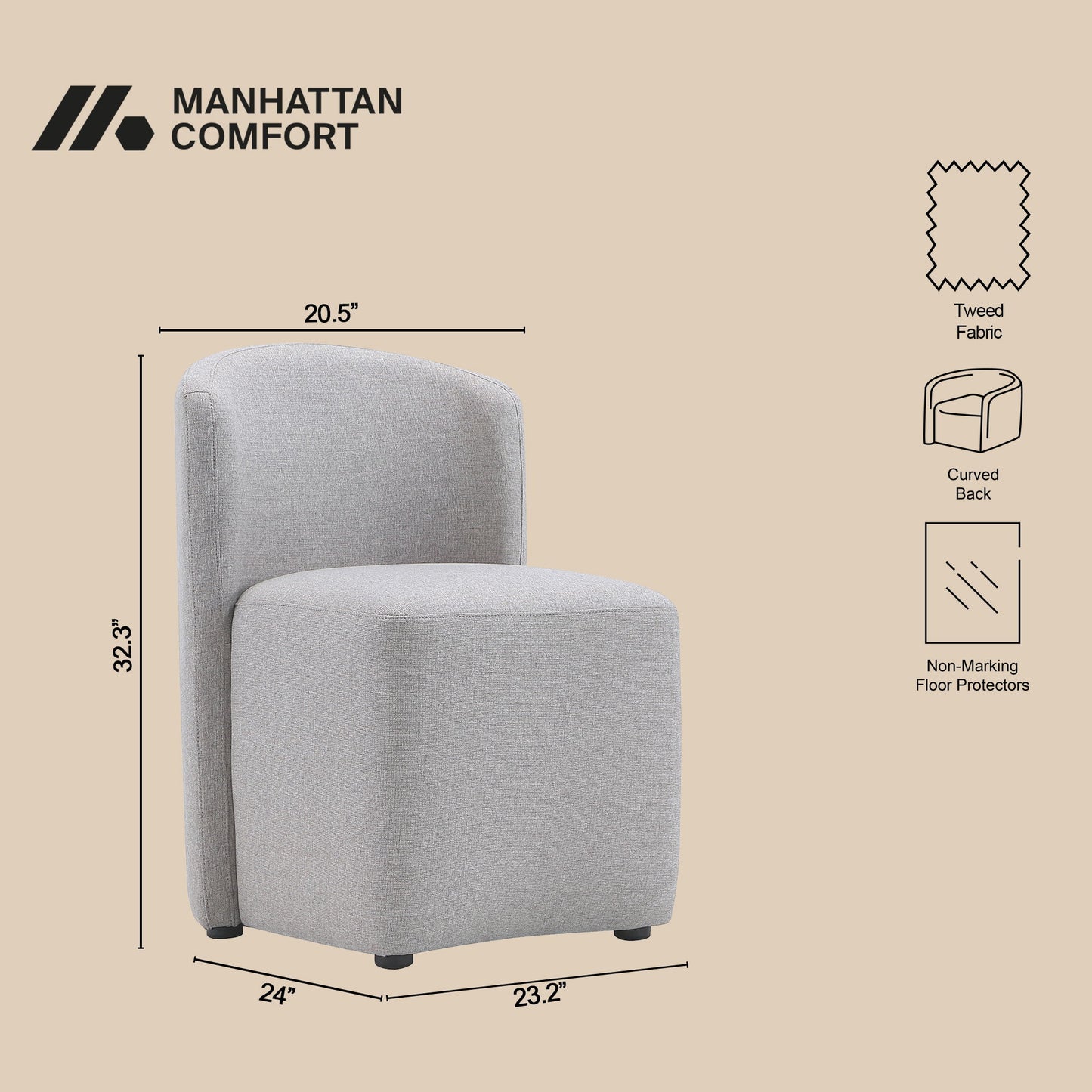 Manhattan Hearth - Upholstered Dining Chair