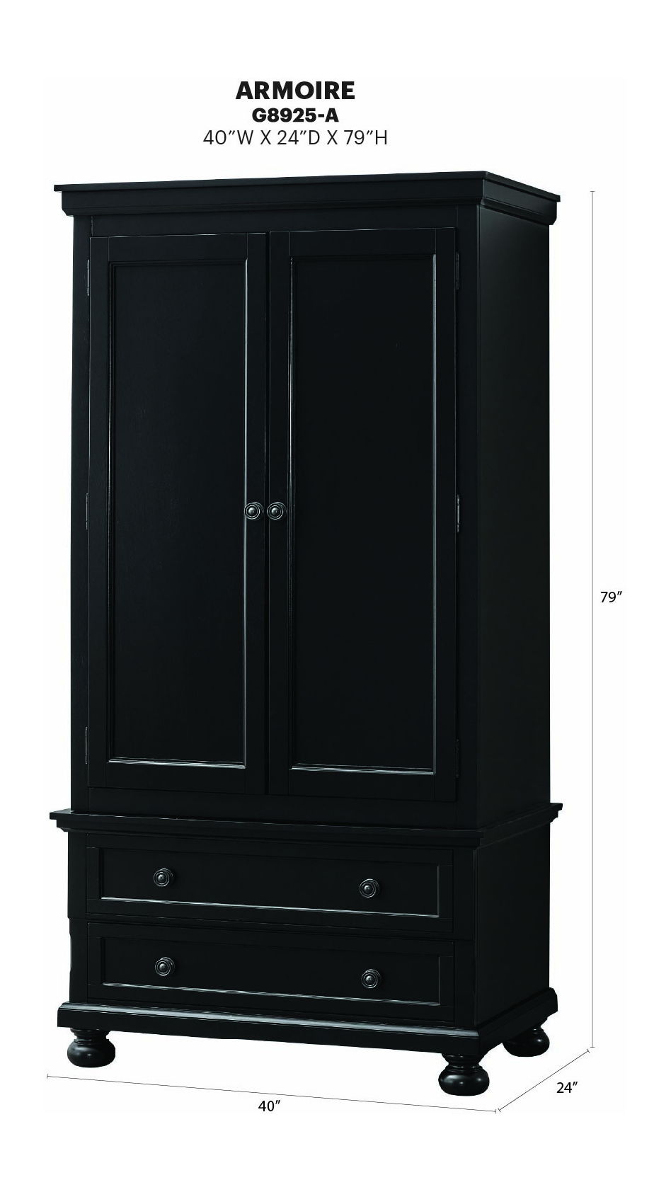Glory Furniture - Meade - Armoire