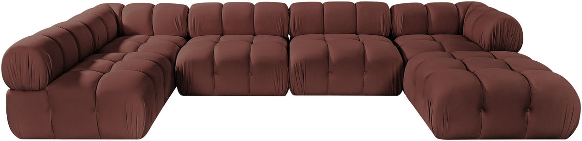 Orin - 6 Piece Modular Sectional (3 Modular Chairs, 2 Corner Chairs & Ottoman)