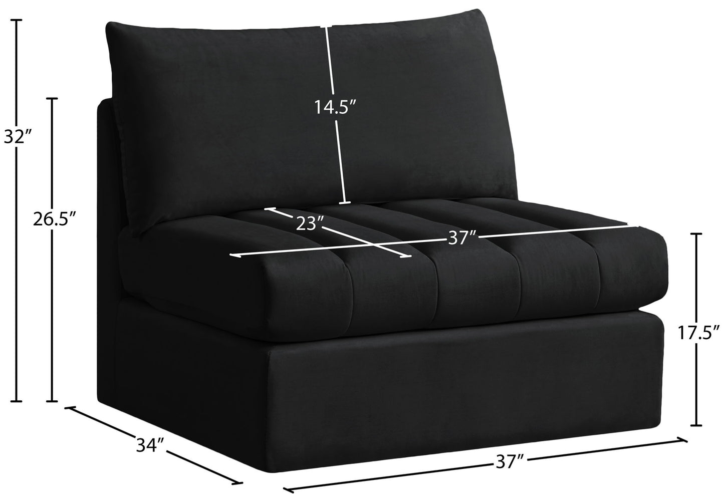 Jacob - Armless Chair