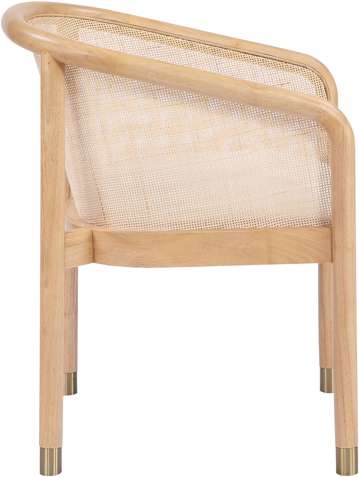 Sylvan - Vegan Leather Dining Chair (Set of 2) - Natural Frame