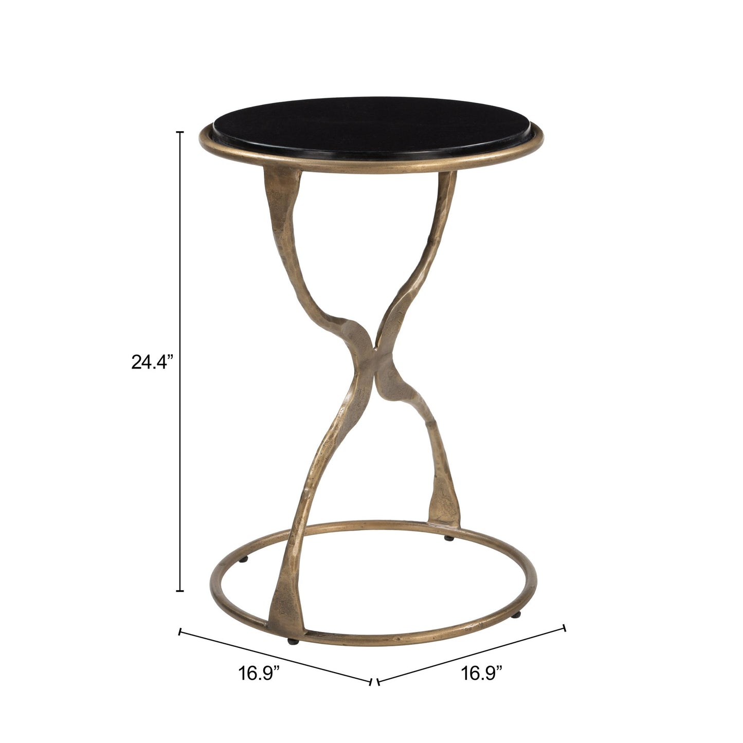 Tempus - Accent Table - Black