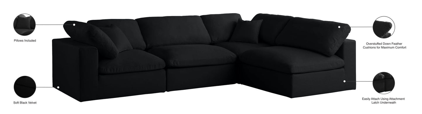 Plush - 4 Piece Modular Sectional