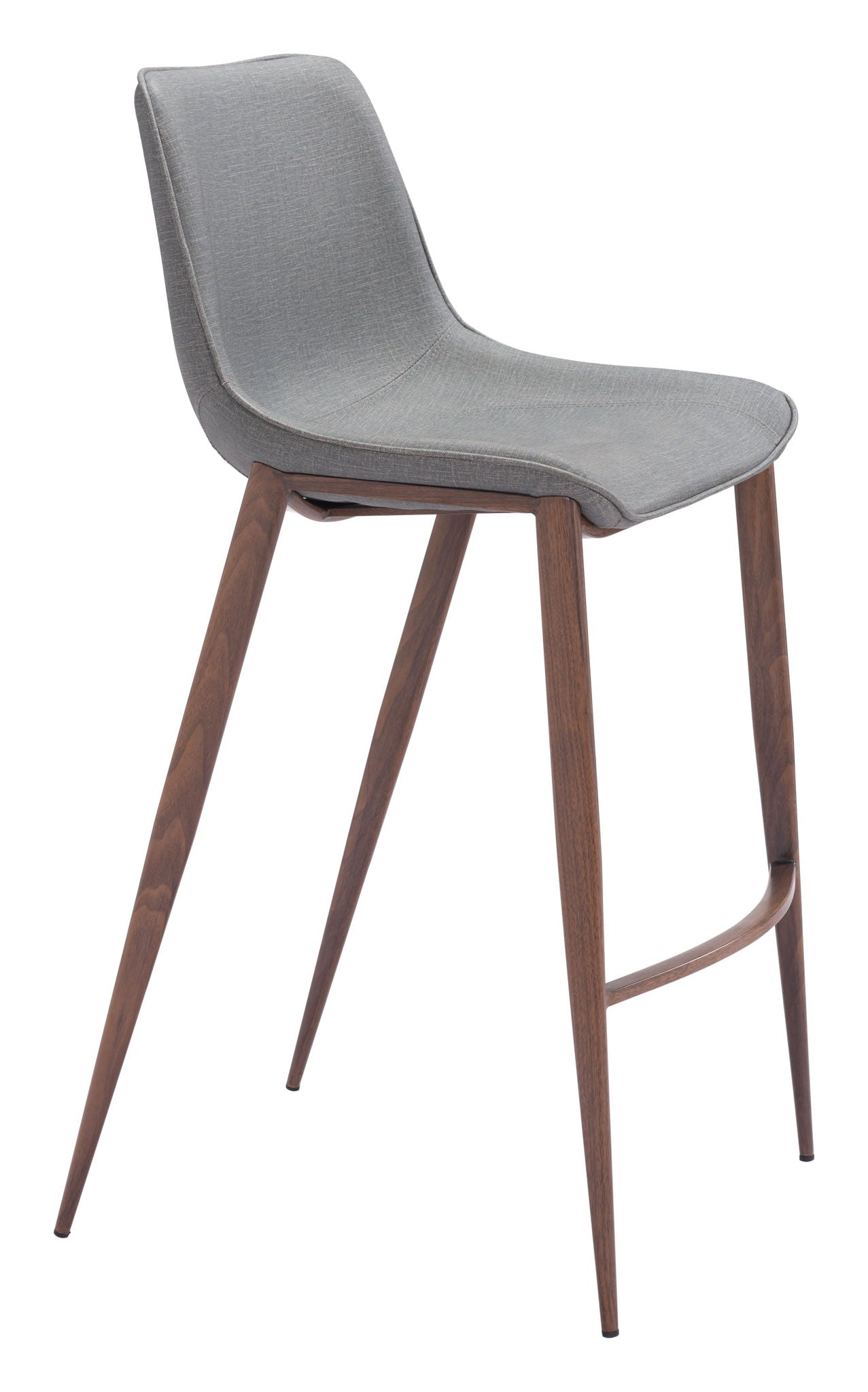 Magnus - Barstool With Black Legs (Set of 2)