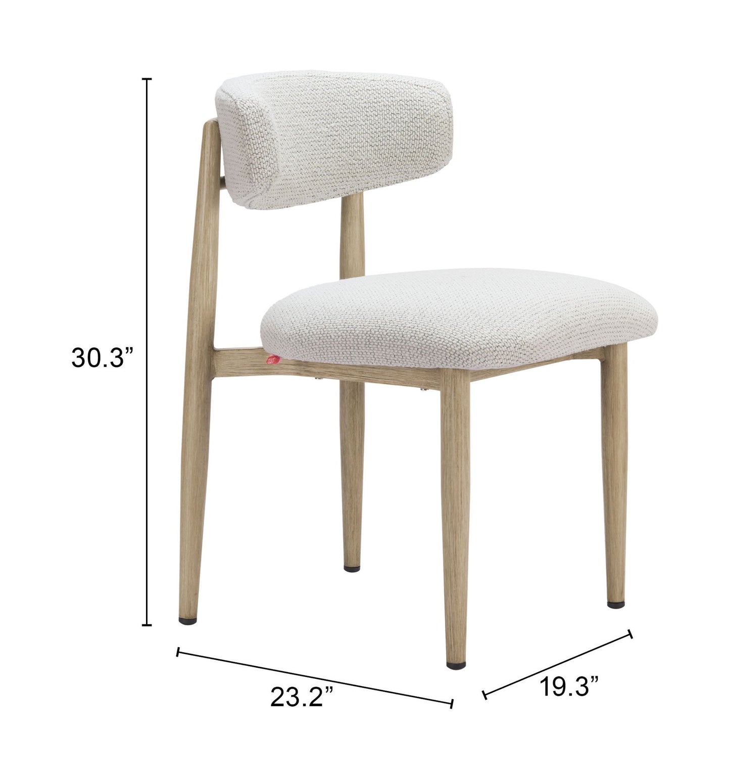 Bege - Outdoor Dining Chair - White