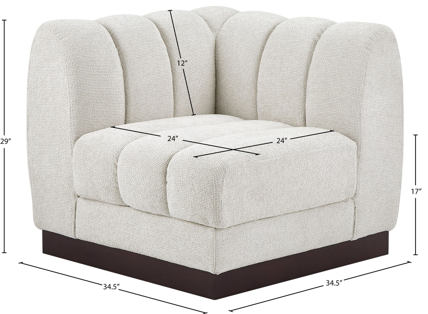 Quinn - Corner Chair