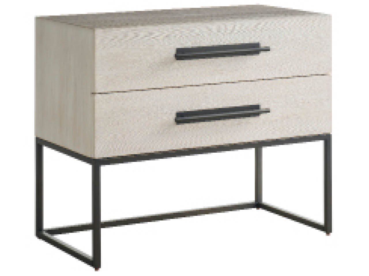 Dwell - Metal Base Nightstand