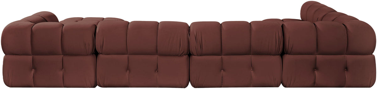 Orin - 6 Piece Modular Sectional (3 Modular Chairs, 2 Corner Chairs & Ottoman)