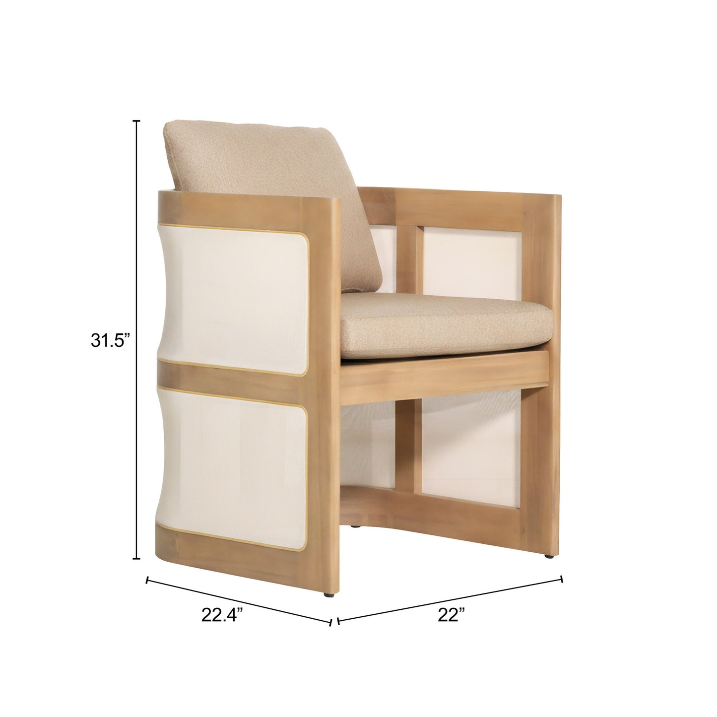 Nue - Dining Chair - Brown