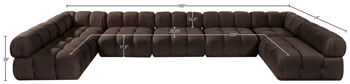 Orin - U-Shaped 7 Piece Modular Sectional