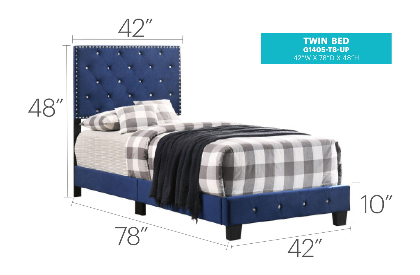 Glory Furniture - Suffolk - Bed