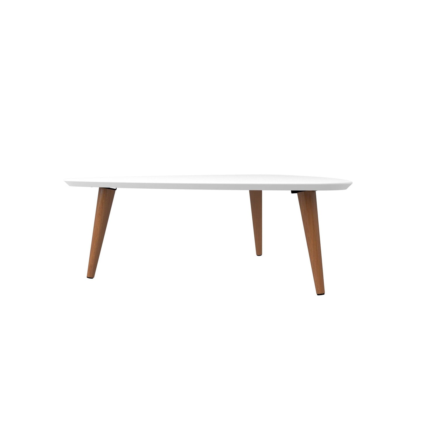 Manhattan Utopia - Triangle Table - White