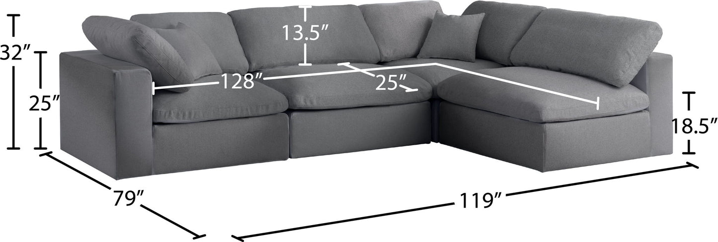 Serene - 4 Piece Modular Sectional