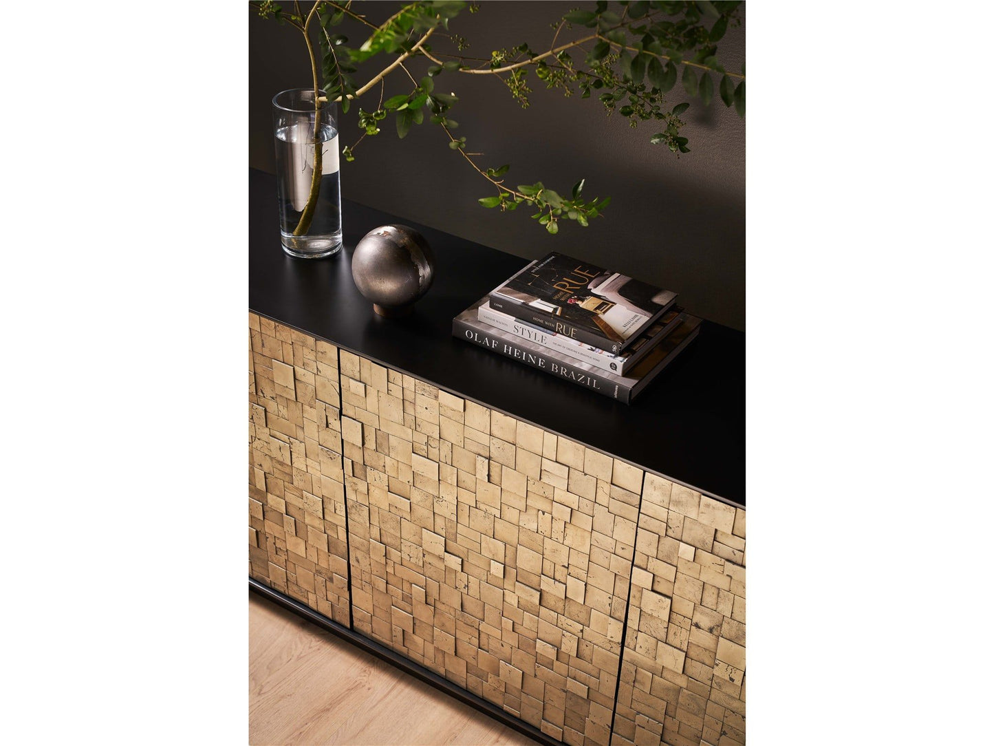 Modern - Cosmo Credenza - Dark Gray