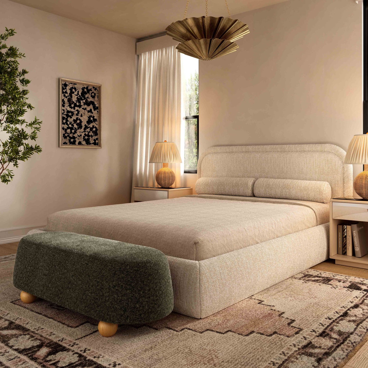 Jaine - Large Ottoman