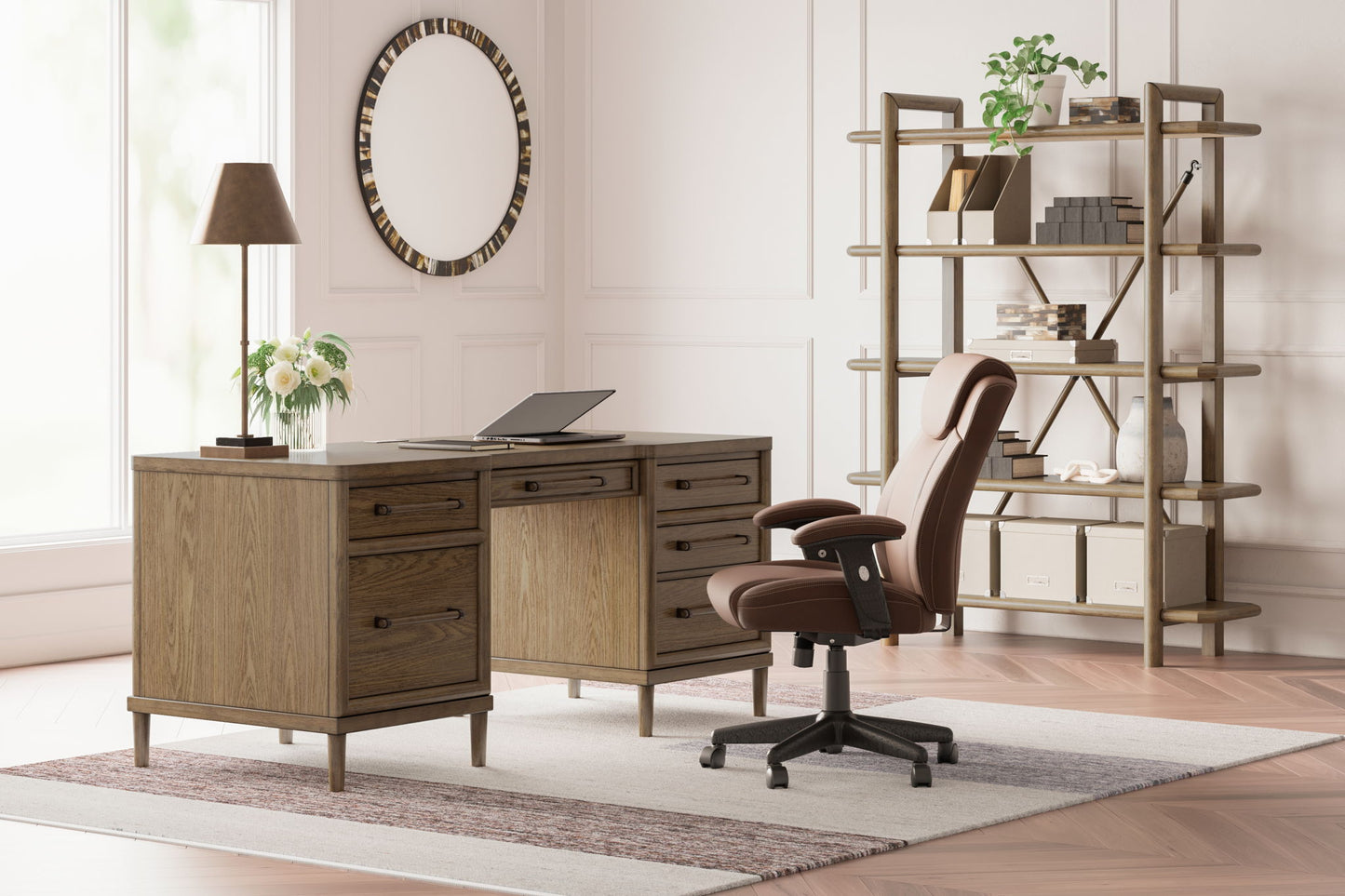 Roanhowe - Home Office Desk - Brown