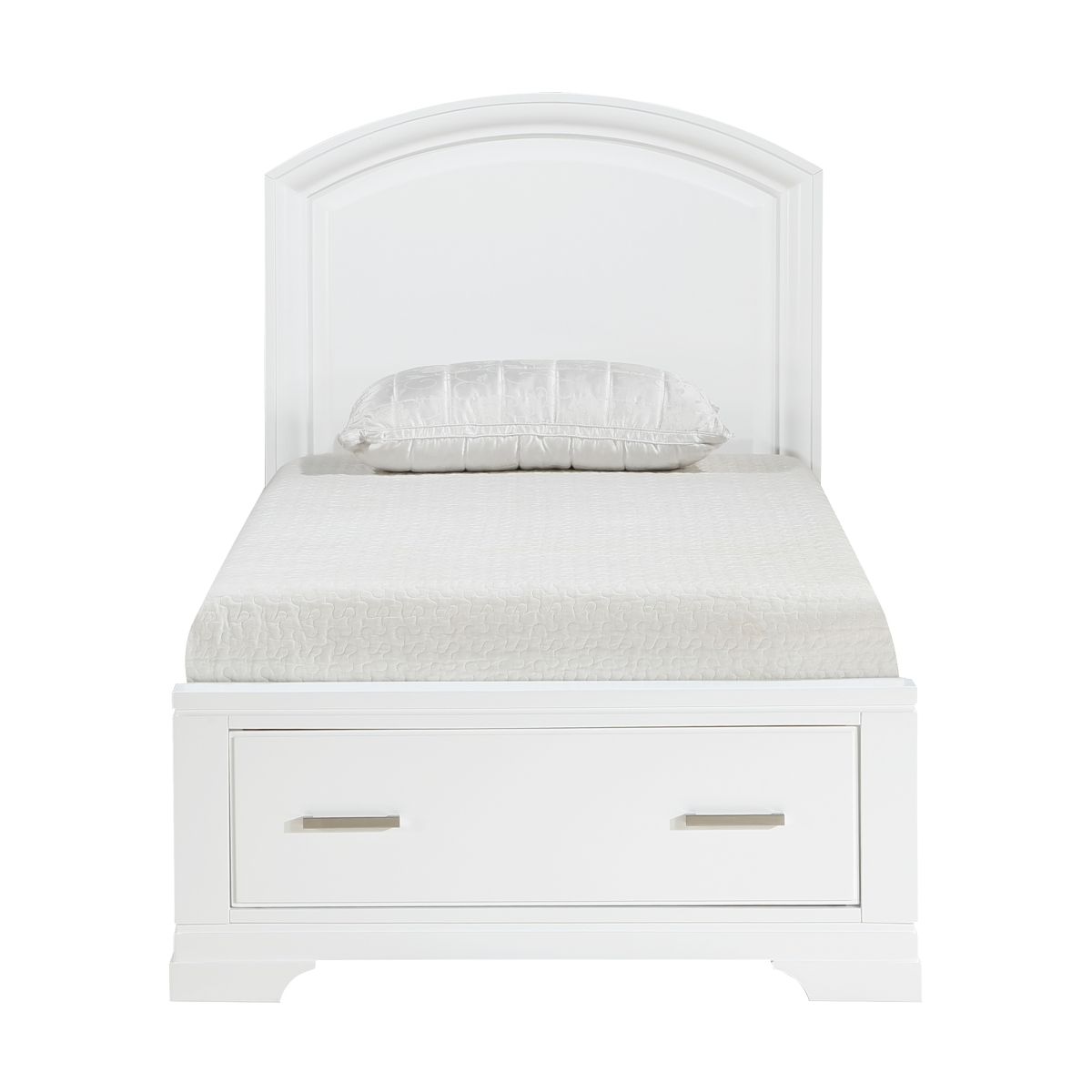 Hudson Twin Platform Bed with Footboard Storage