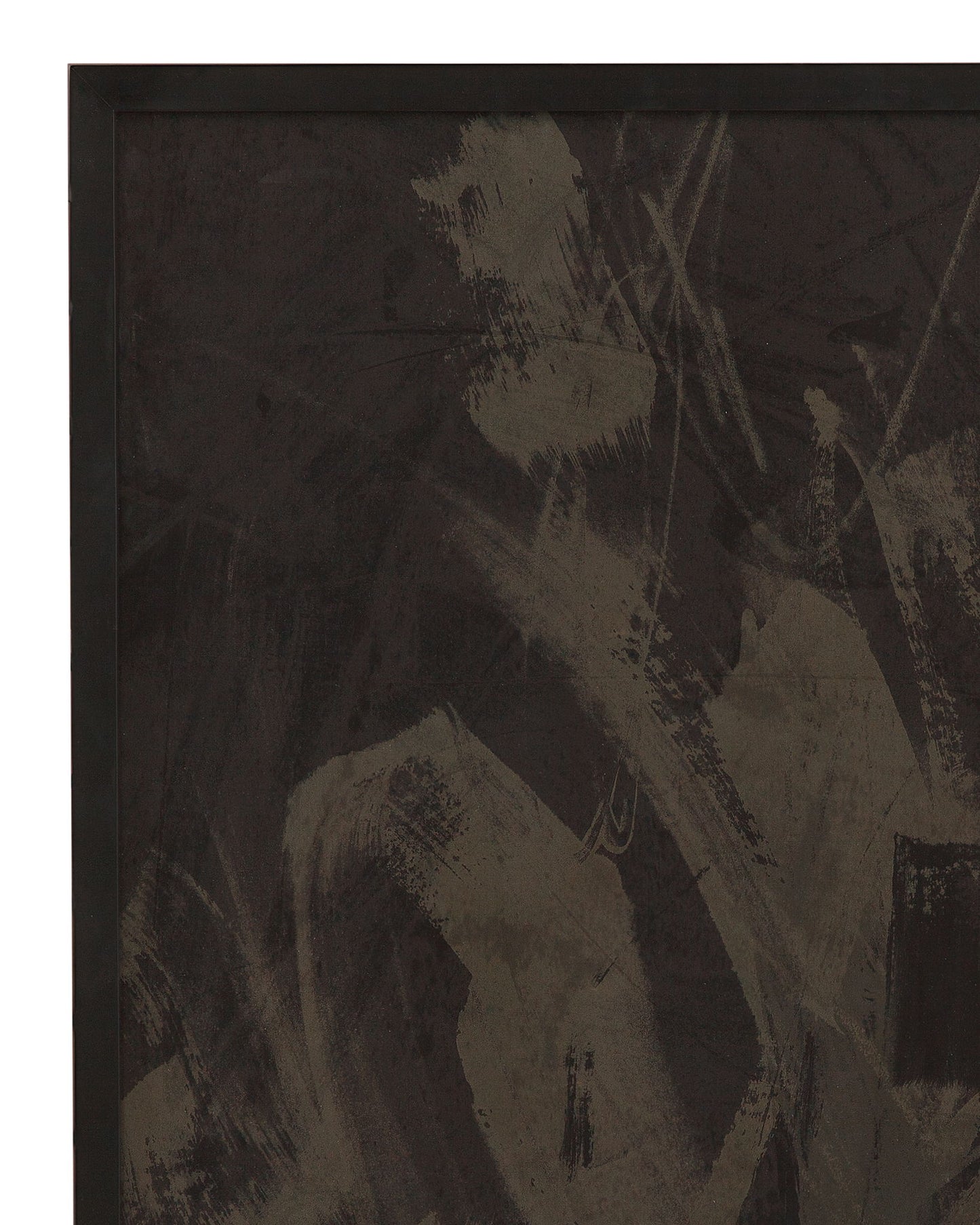 Rain Shadow I Framed Print - Dark Gray