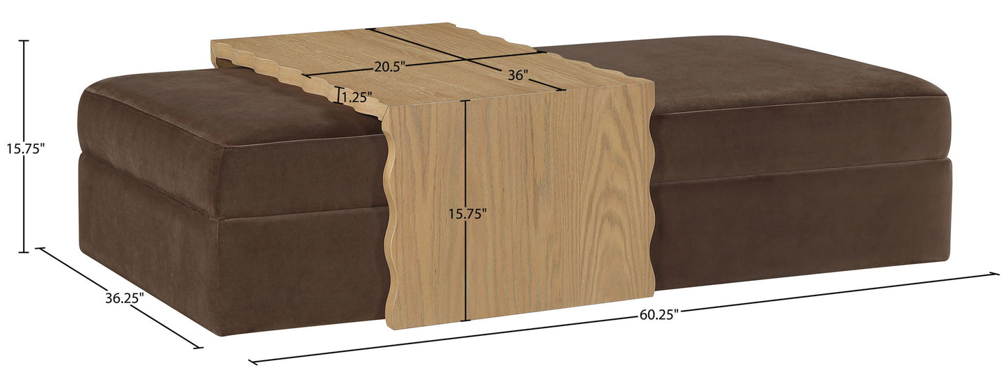 Woodra - Coffee Table / Ottoman