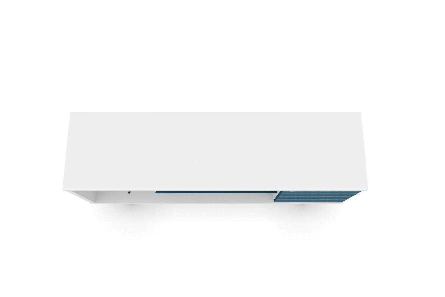 Manhattan Liberty - 53" TV Stand With White Frame