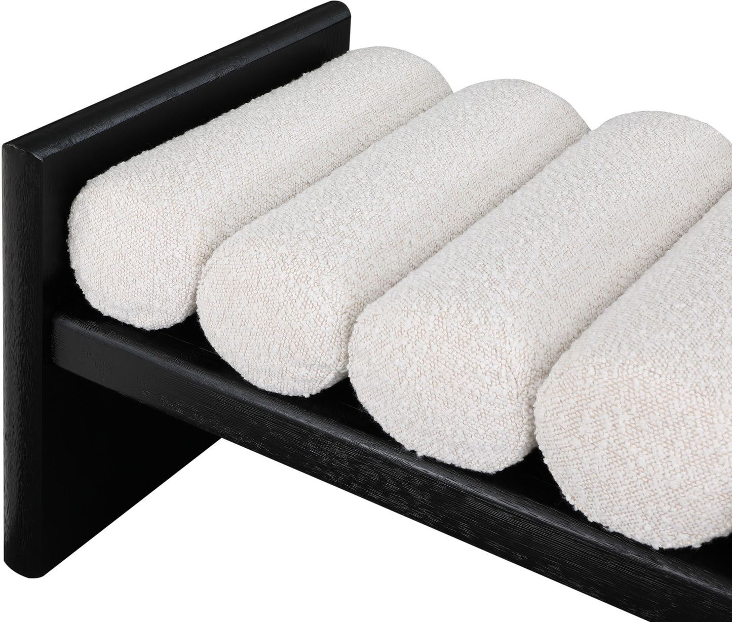 Waverly - Bench With Black Frame