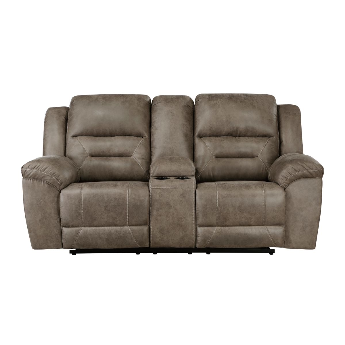 Hazen Double Reclining Love Seat with Center Console