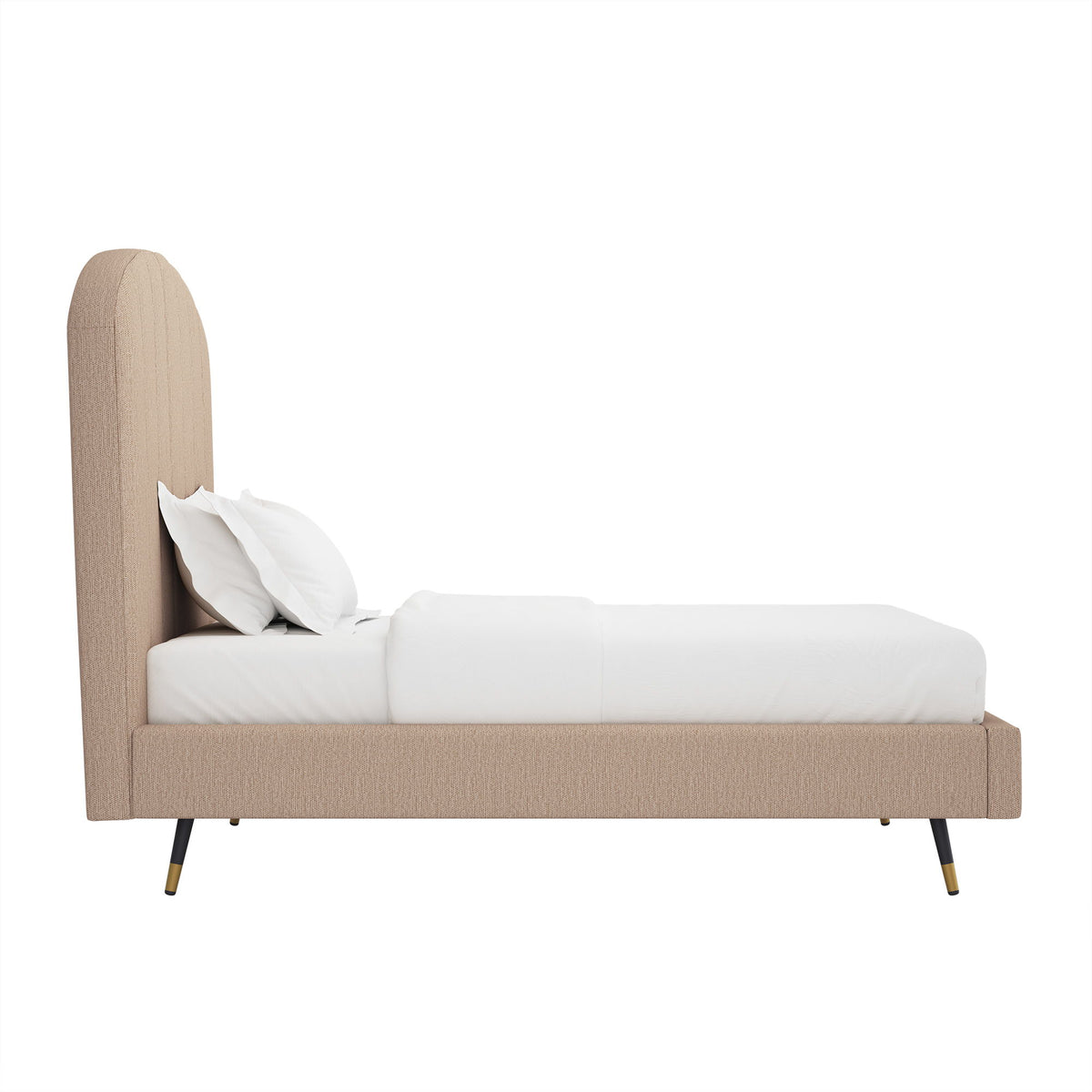 Liraine - Arched Channel Upholstered Bed