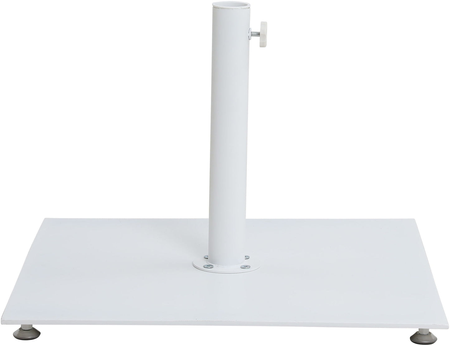 Fiji - Aluminum Patio Umbrella With Square White Base