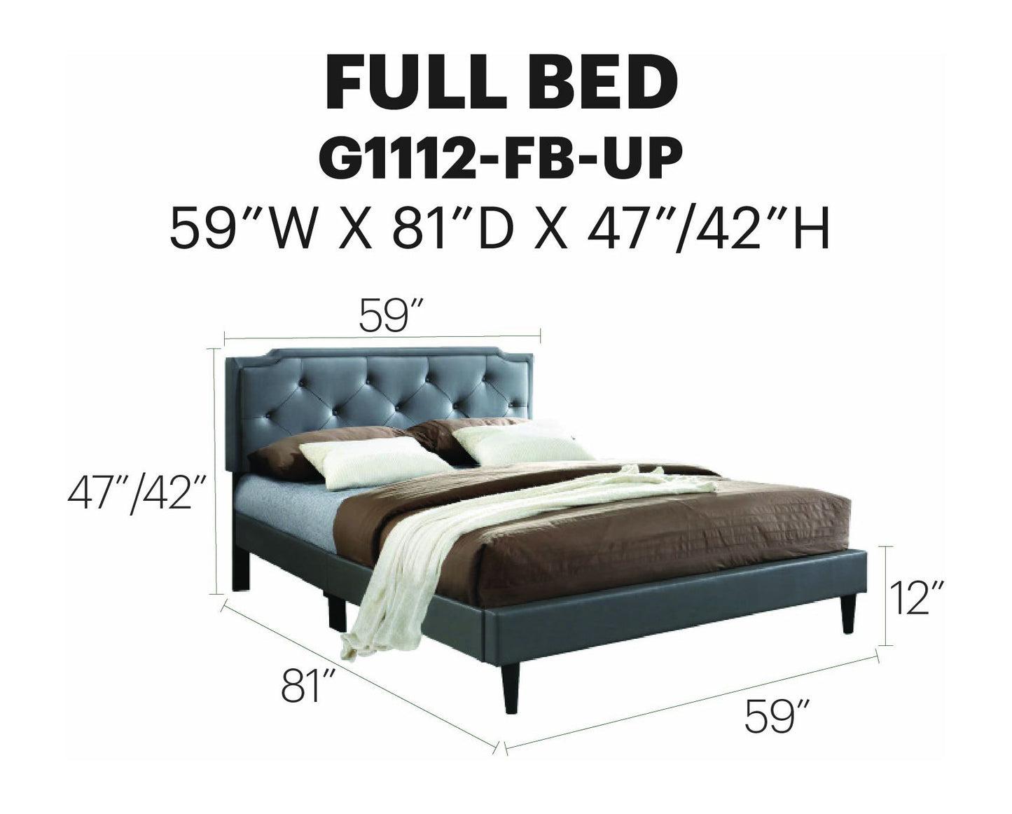 Glory Furniture - Deb - Bed