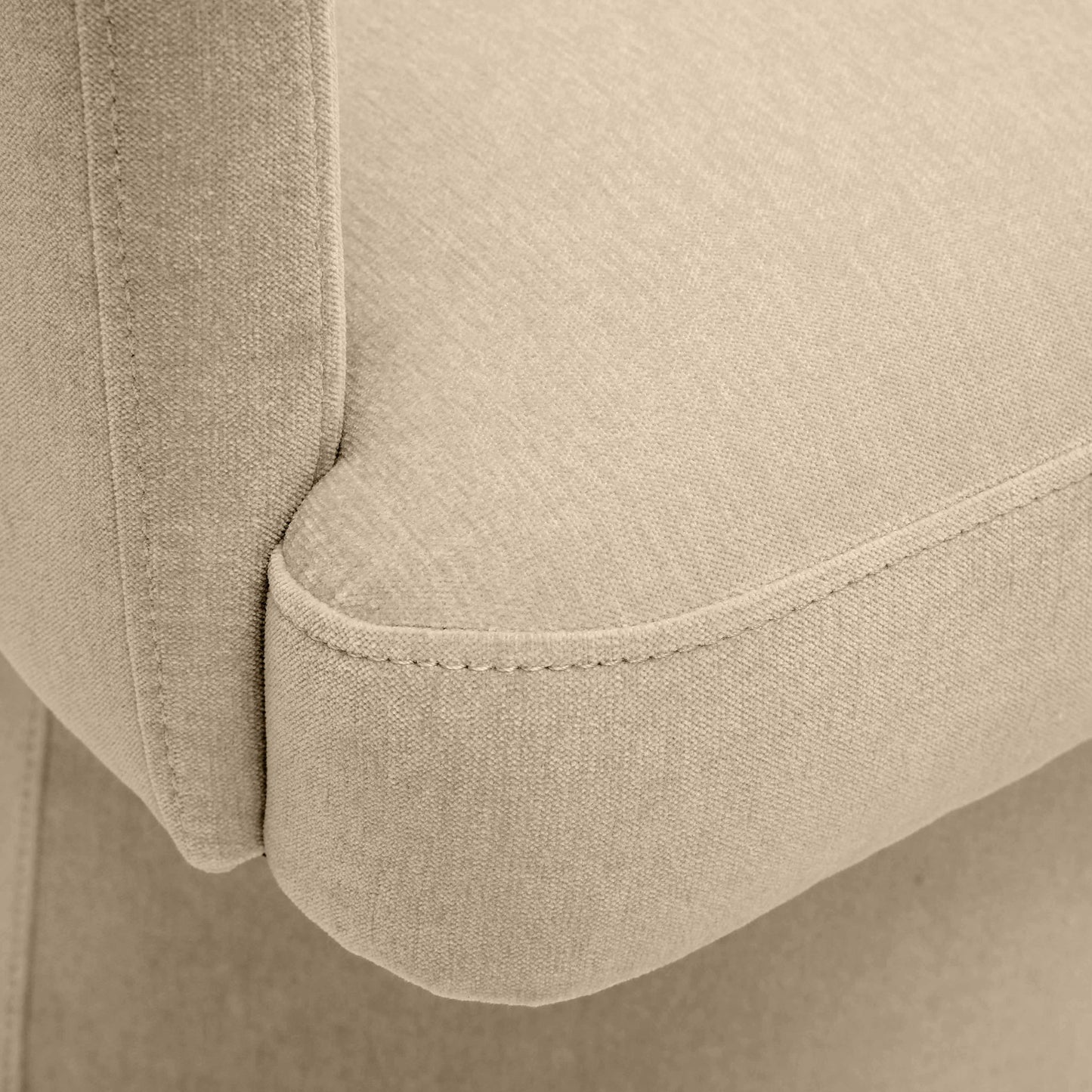 Kristen - Upcycled Chenille Rolling Desk Chair