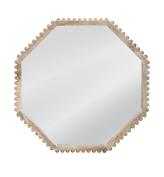 Virz - Wall Mirror - White Wash