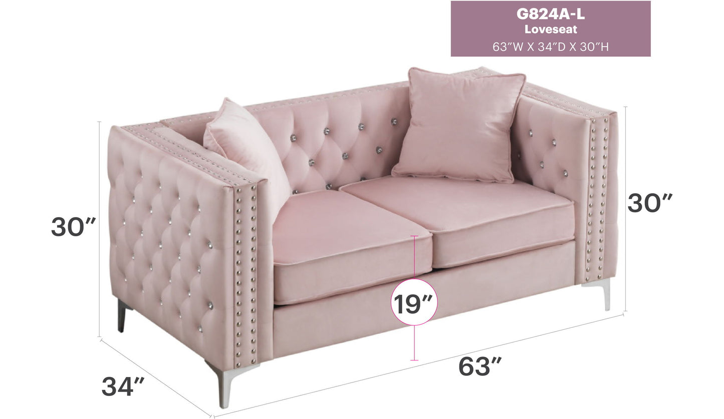 Glory Furniture - Paige - Loveseat