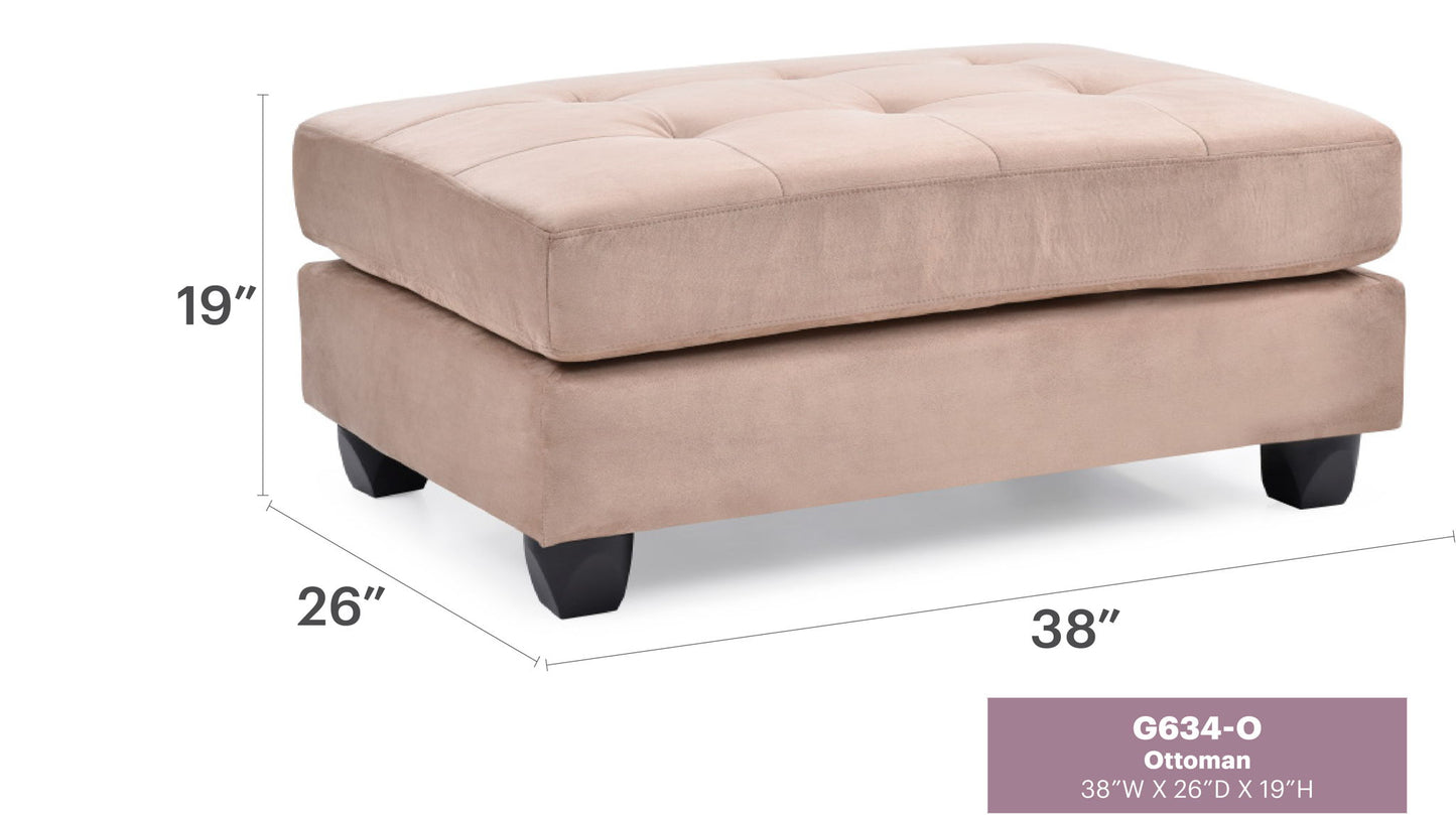 Glory Furniture - Malone - Ottoman