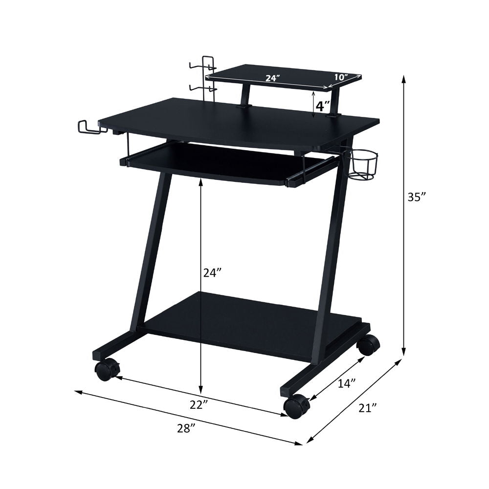 Ordrees - Gaming Desk - Black