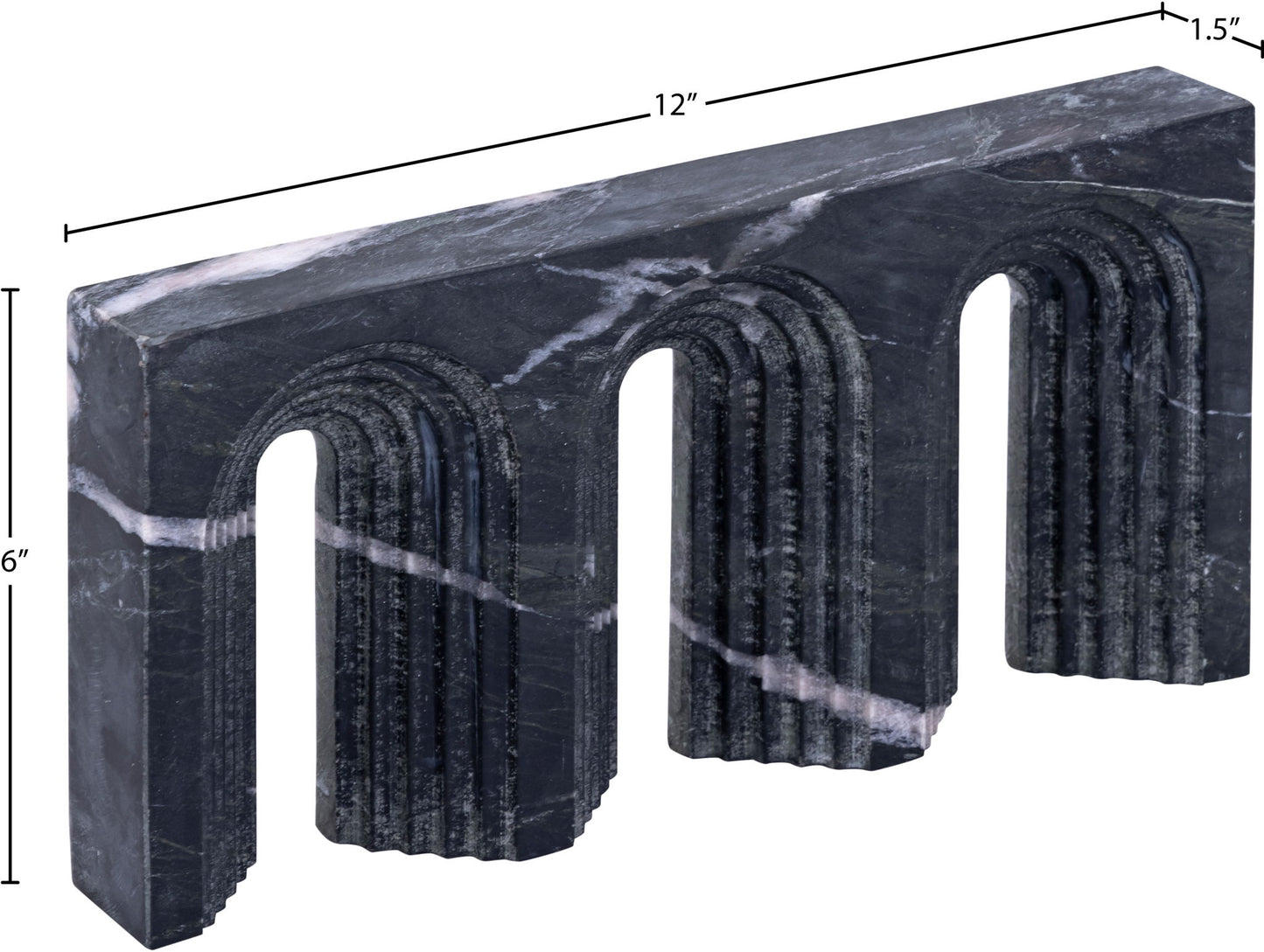 Curva - Marble Decorative Object