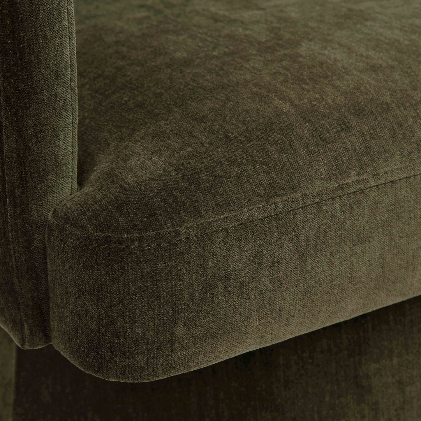 Kristen - Upcycled Chenille Rolling Desk Chair