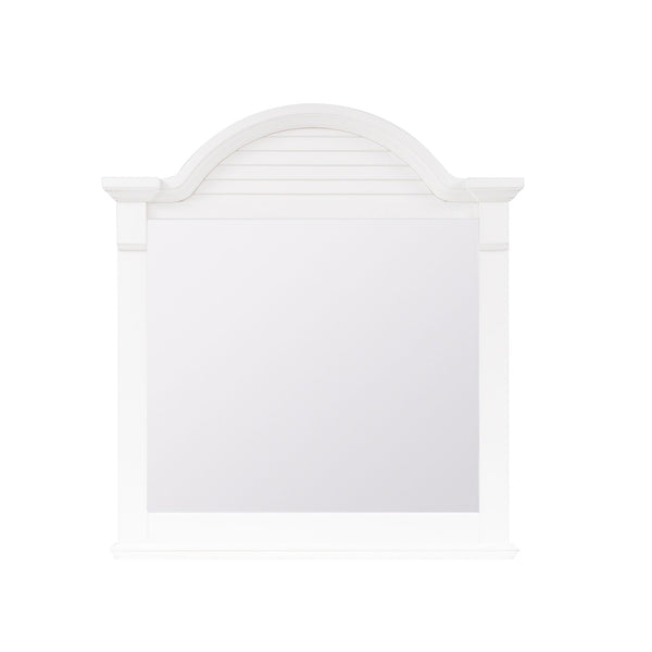 Summer House - Small Mirror - Oyster White