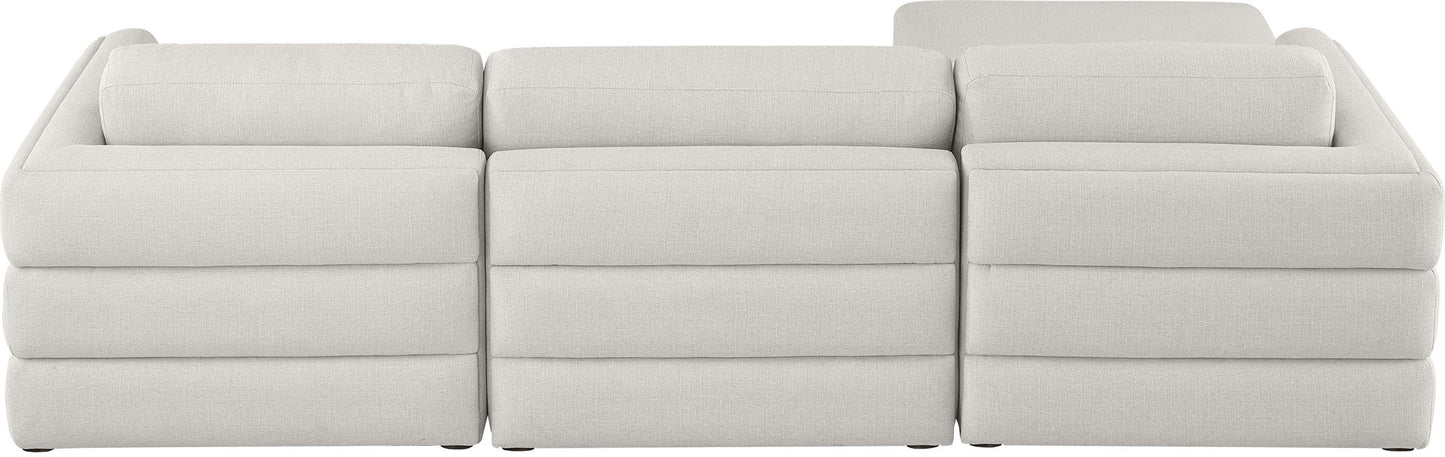Beckham - 4 Piece Modular L-Sahped Sectional