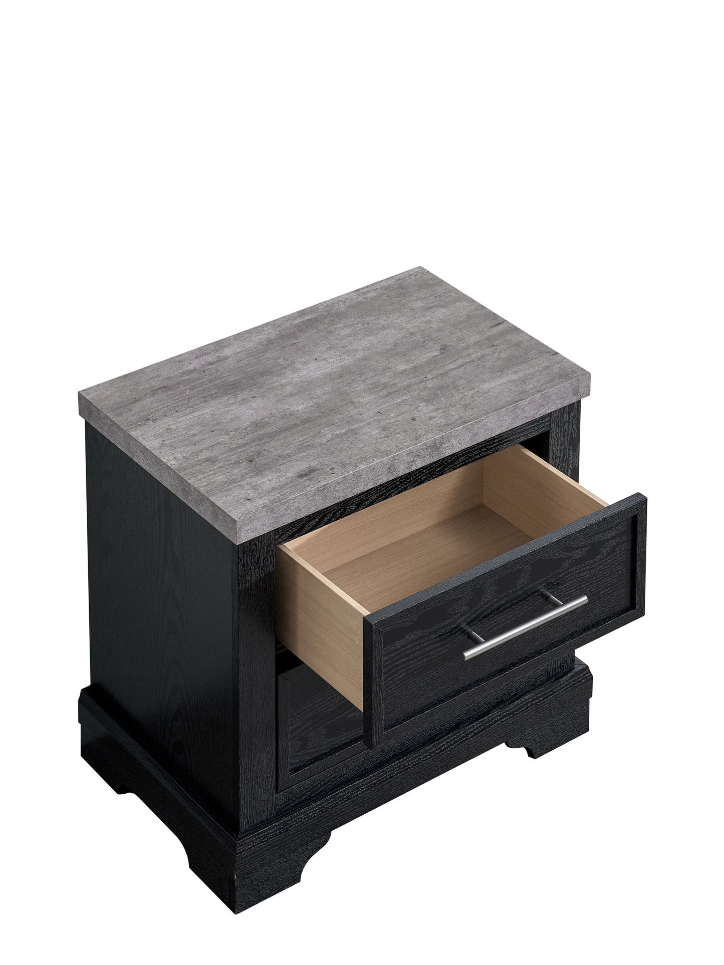 Grande - Nightstand - Black