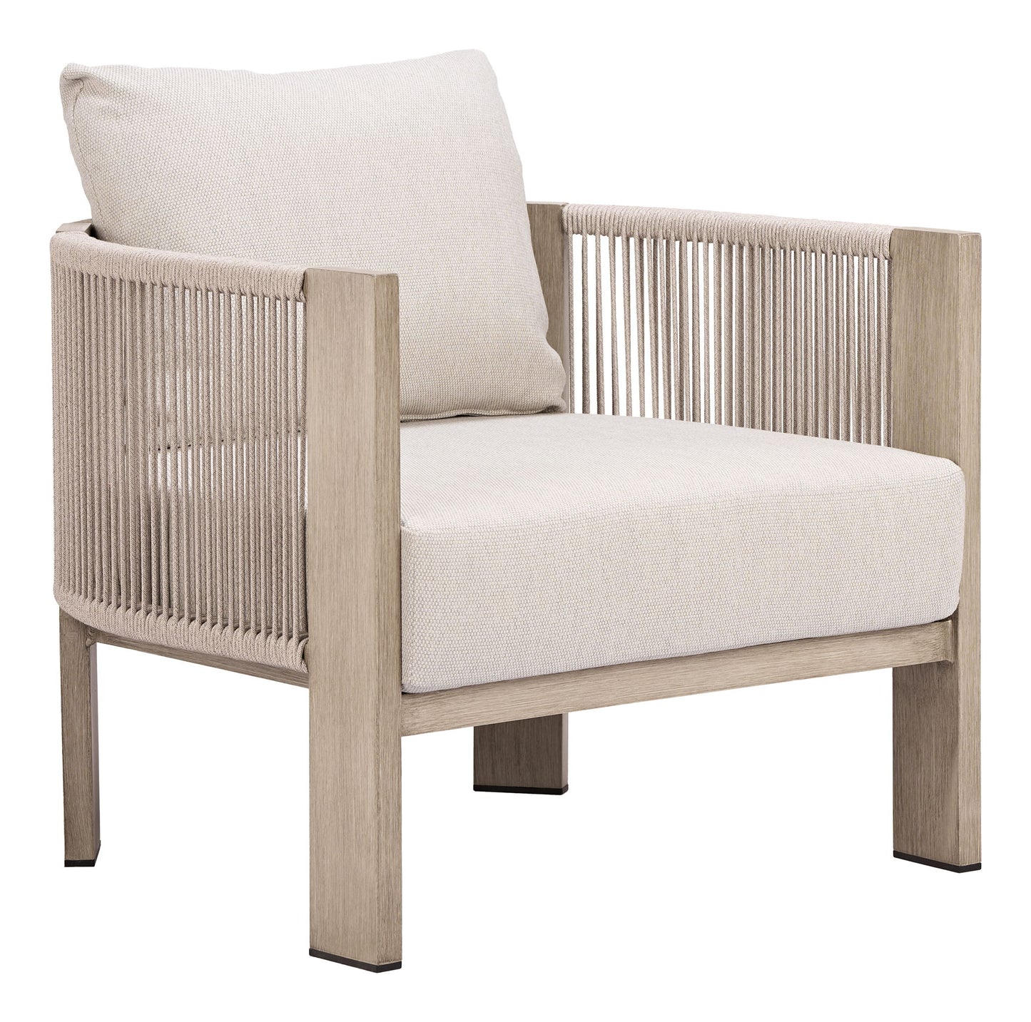 Sunlit Springs - Accent Chair - Gray / Light Brown