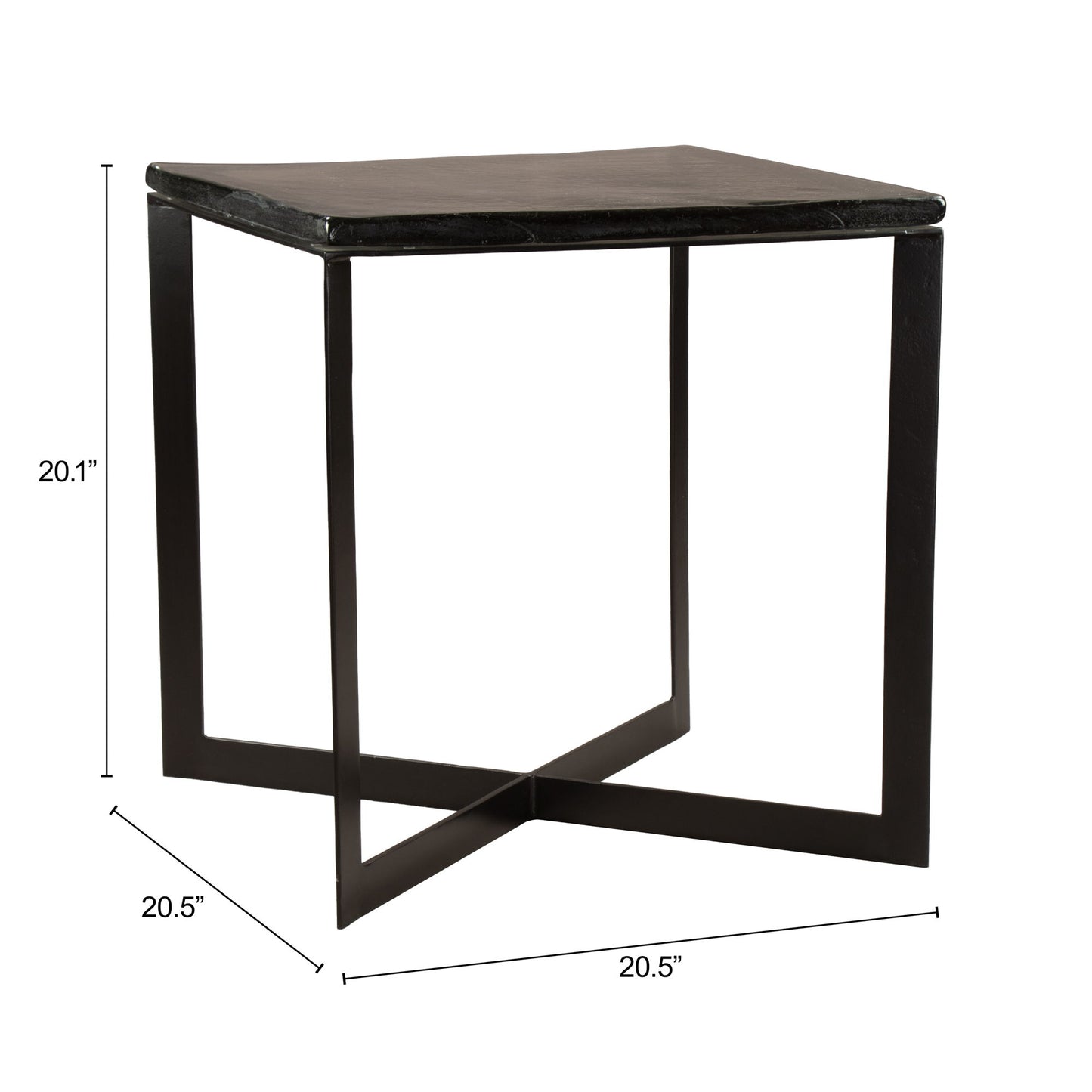 Mysa - Side Table - Black