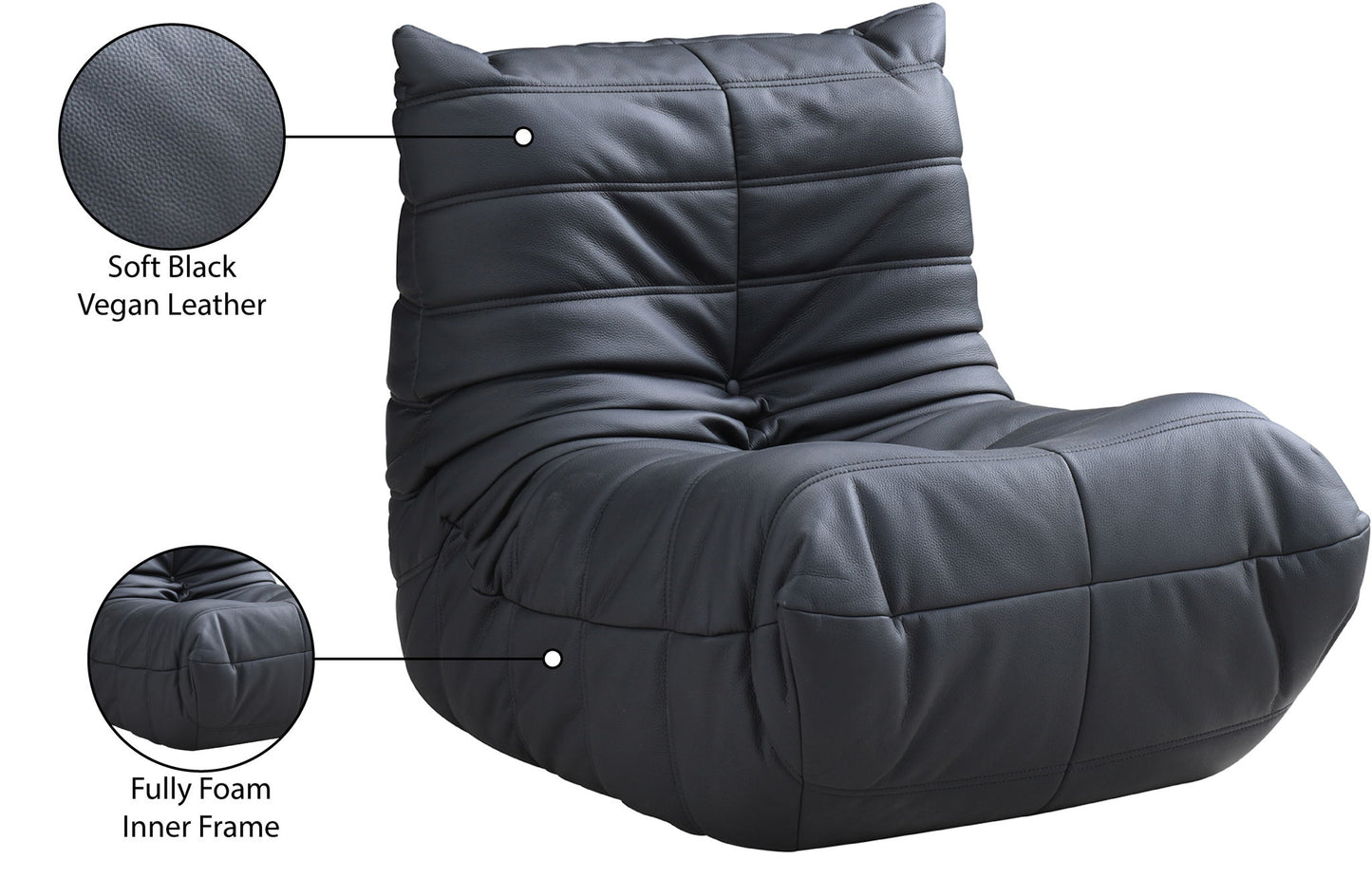Relax - Vegan Leather Upholstered Chair