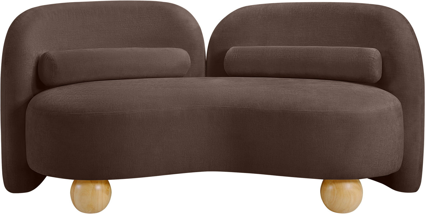 Daphne - Chenille Loveseat