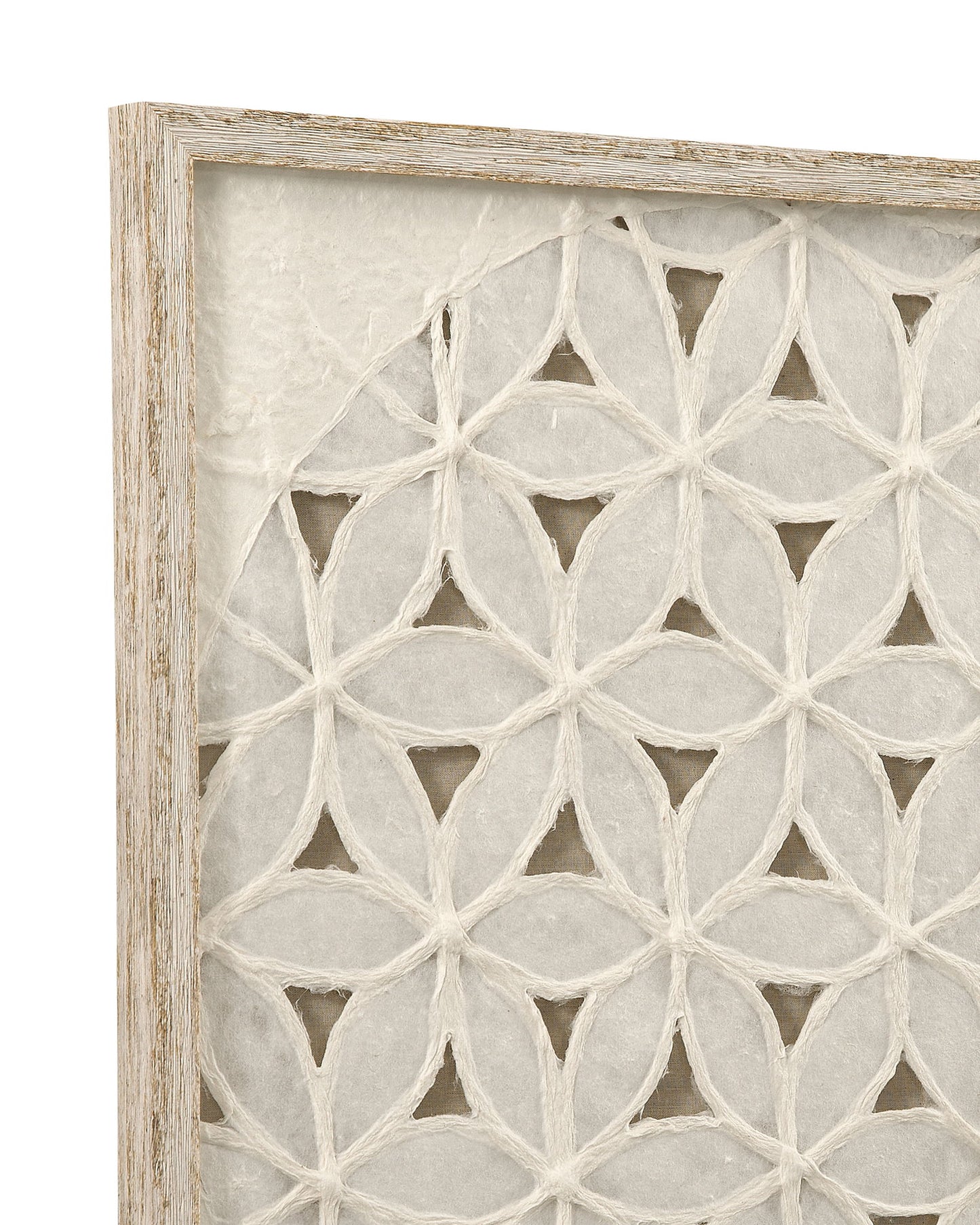 Lamberts Bay Wall Art - White / Light Brown